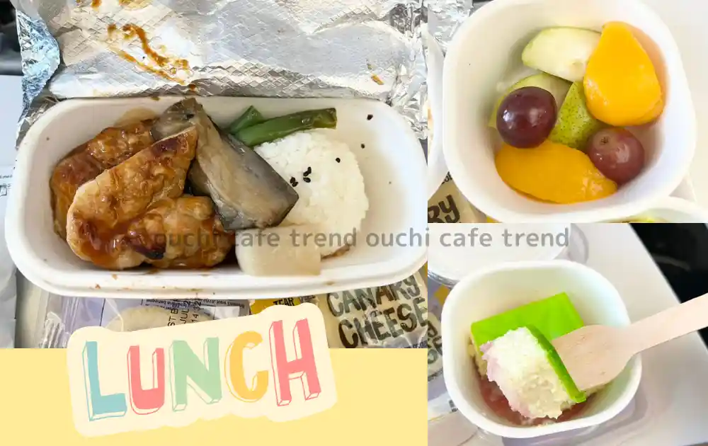 ニュージーランド航空エコノミー機内食内容