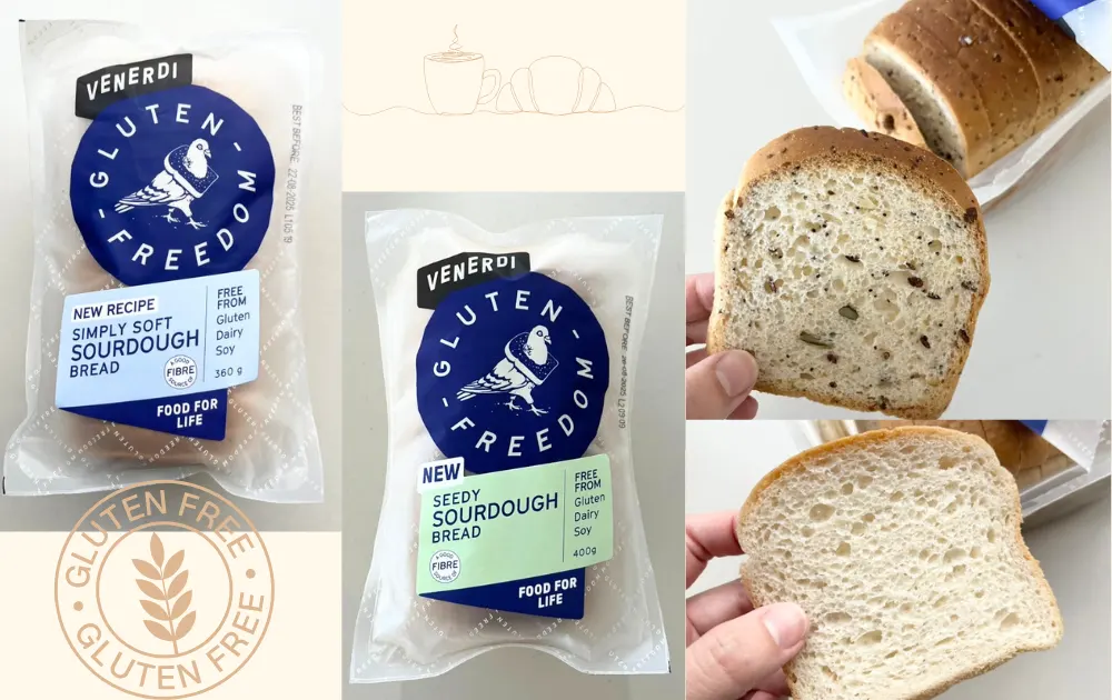 NZスーパーで買えるおすすめパンVENERDI Gluten Freedom Sourdough