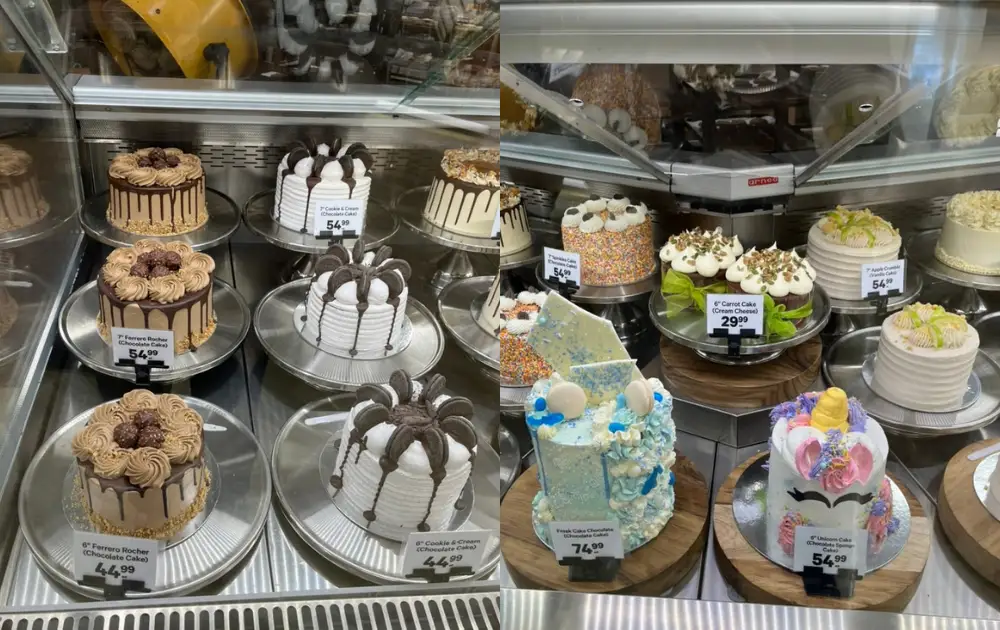 New World(ニューワールド)店内のケーキ屋さん