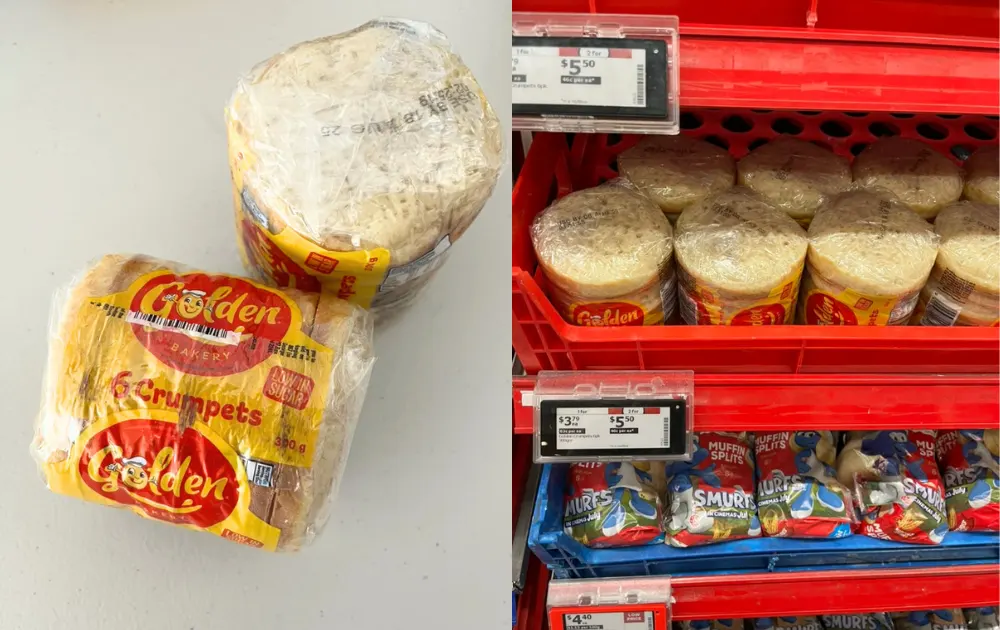 NZスーパーで買えるおすすめGolden Crumpets Rounds