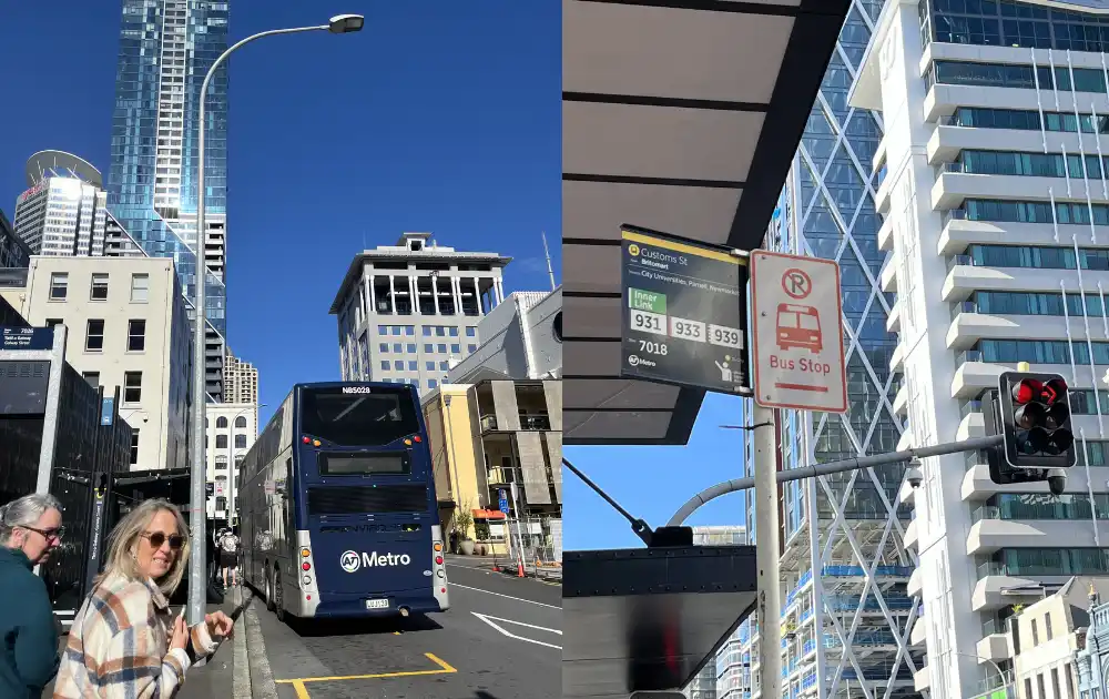 ニュージーランド・オークランドの公共交通機関のバス