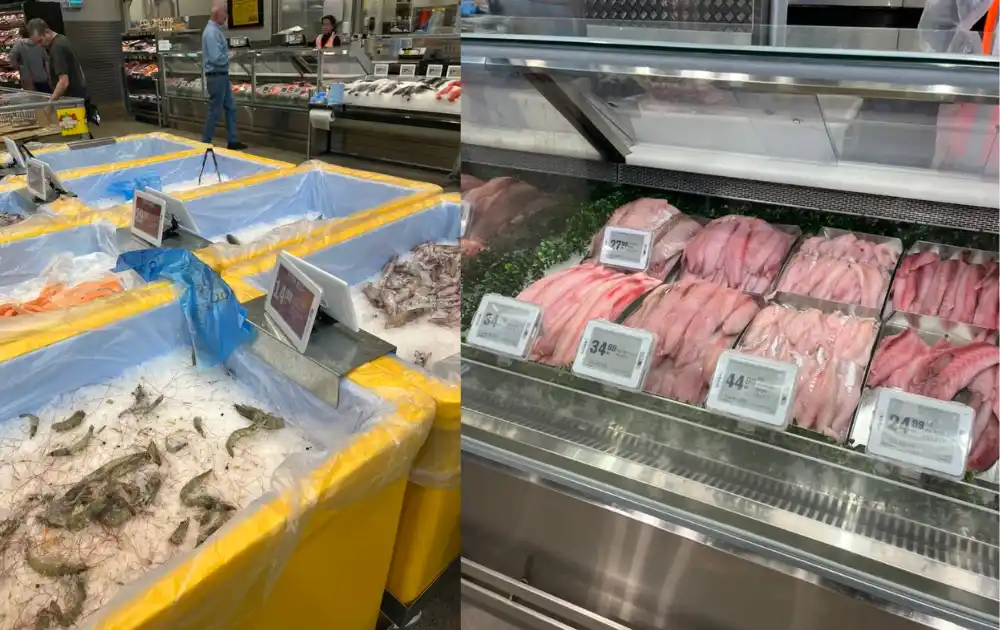 Pak'nSave(パックンセイブ)店内の様子