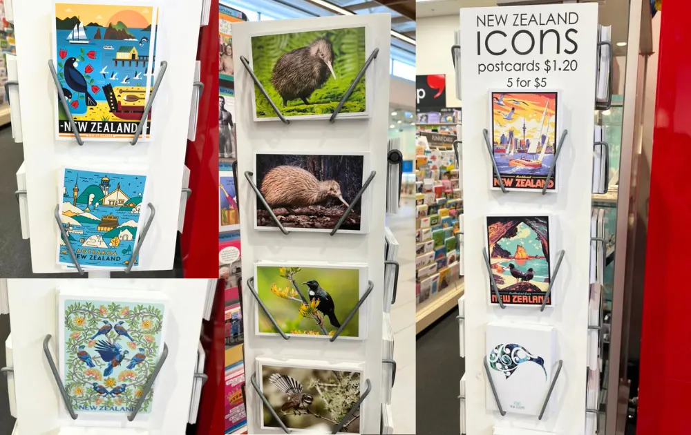 ニュージーランドWhitcoullsで買った雑貨・お土産Post Cards(NZデザインのポストカード)