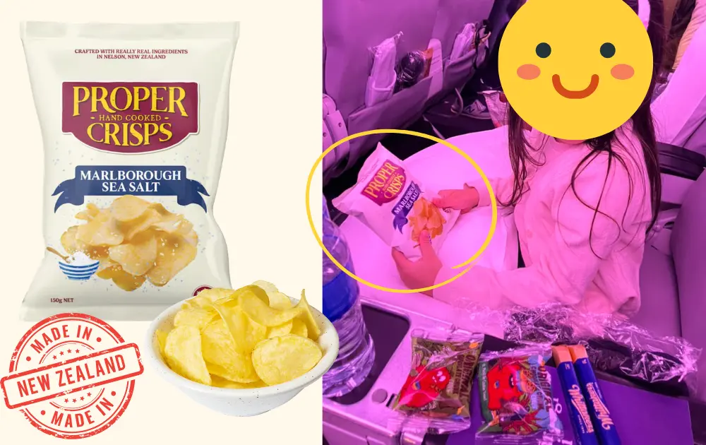 ニュージランドで買えるスナックProper Crisps Marlborough Sea Salt