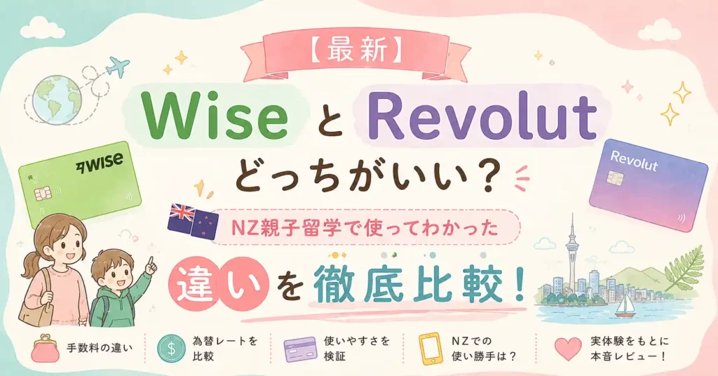 wiseとrevolutの違いどっちがいい？徹底比較